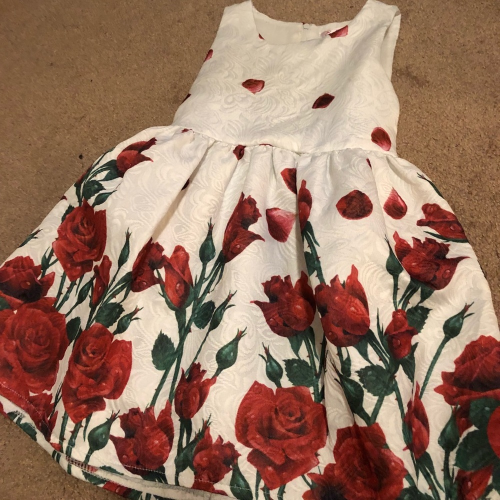 Girls Floral Dress